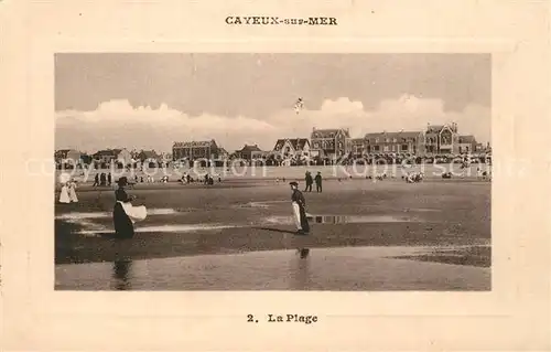 AK / Ansichtskarte Cayeux sur Mer La Plage Cayeux sur Mer