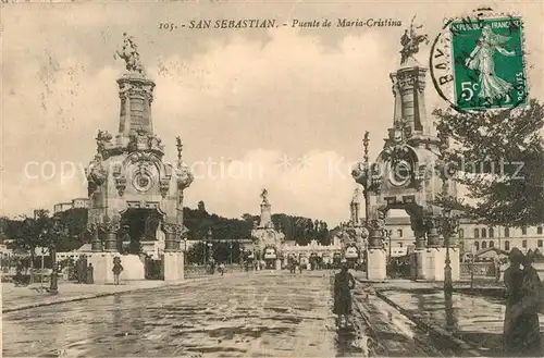 AK / Ansichtskarte San_Sebastian_de_La_Gomera Puente de Maria Cristina San_Sebastian