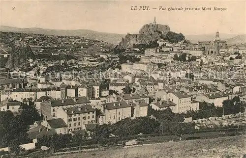 AK / Ansichtskarte Le_Puy en Velay Vue generale prise du Mont Ronzon Le_Puy en Velay