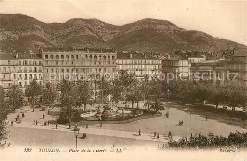 AK / Ansichtskarte Toulon_Var Place de la Liberte Toulon_Var