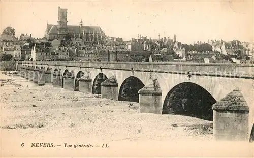 AK / Ansichtskarte Nevers_Nievre Vue generale Nevers Nievre