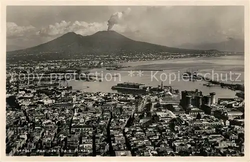 AK / Ansichtskarte Napoli_Neapel Panorama da San Martino Napoli Neapel