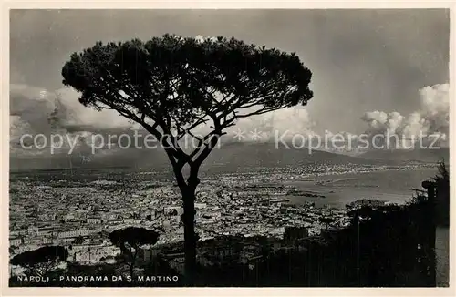 AK / Ansichtskarte Napoli_Neapel Panorama da San Martino Napoli Neapel