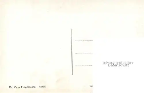 AK / Ansichtskarte Assisi_Umbria Convento di San Francesco Assisi Umbria