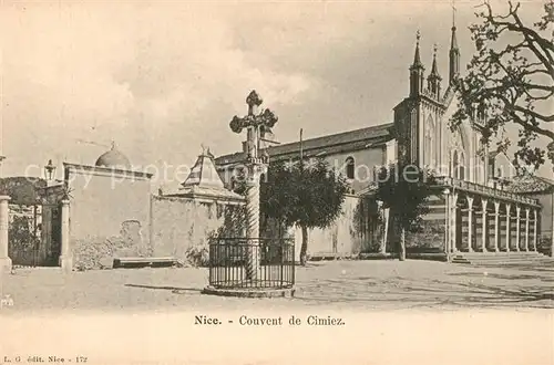 AK / Ansichtskarte Nice_Alpes_Maritimes Couvent de Cimiez Nice_Alpes_Maritimes