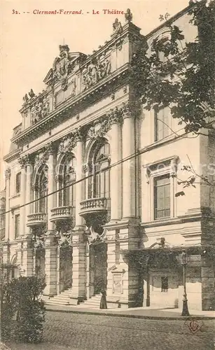 AK / Ansichtskarte Clermont Ferrand Le Theatre Clermont Ferrand
