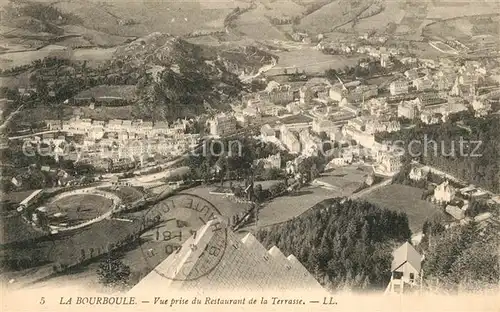 AK / Ansichtskarte La_Bourboule Vue prise du Restaurant de la Terrasse La_Bourboule