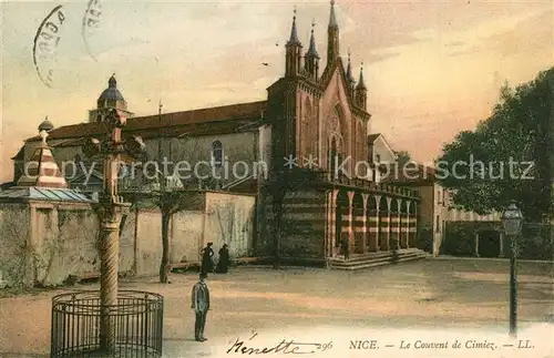 AK / Ansichtskarte Nice_Alpes_Maritimes Le Couvent de Cimiez Nice_Alpes_Maritimes