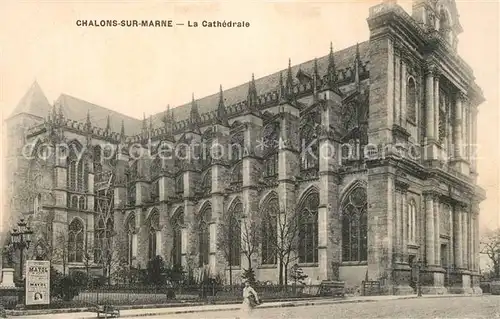 AK / Ansichtskarte Chalons sur Marne_Ardenne Cathedrale Chalons sur Marne Ardenne