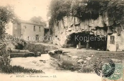 AK / Ansichtskarte Royat_les_Bains Grotte des Laveuses Royat_les_Bains