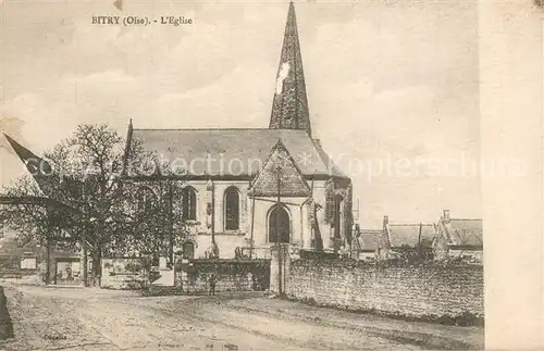 AK / Ansichtskarte Bitry_Oise Eglise Bitry_Oise