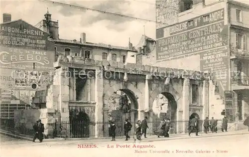 AK / Ansichtskarte Nimes Porte Auguste Nimes