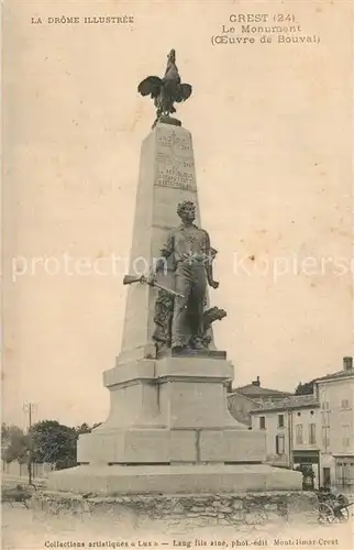 AK / Ansichtskarte Crest Monument Crest
