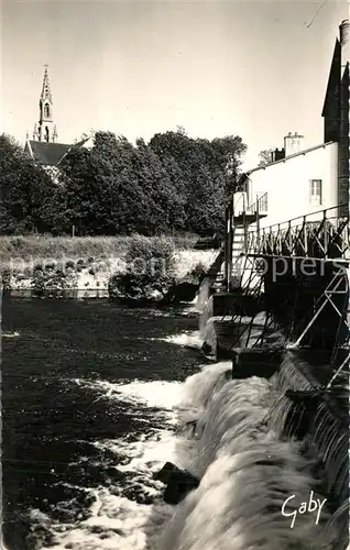 AK / Ansichtskarte Pontivy Chapelle Saint Michel Bords du Blavet Pontivy