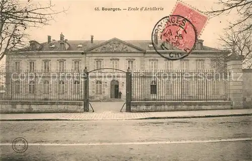 AK / Ansichtskarte Bourges Ecole d Artillerie Bourges