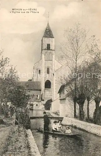 AK / Ansichtskarte Mehun sur Yevre Eglise  Mehun sur Yevre