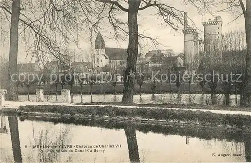 AK / Ansichtskarte Mehun sur Yevre Chateau de Charles VII Mehun sur Yevre