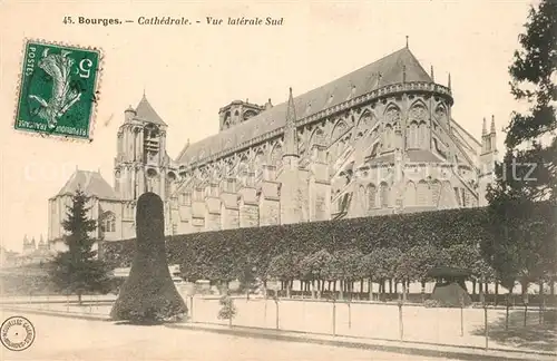 AK / Ansichtskarte Bourges Cathedrale Bourges