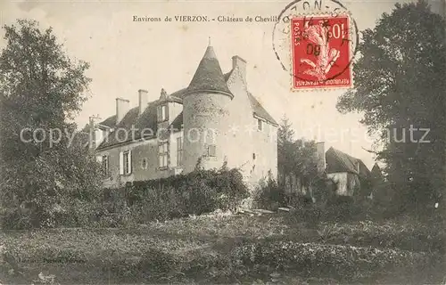 AK / Ansichtskarte Vierzon Chateau de Cheville Vierzon