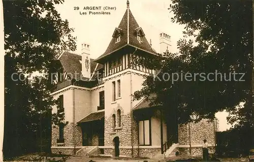 AK / Ansichtskarte Argent sur Sauldre Les Pionnieres Argent sur Sauldre