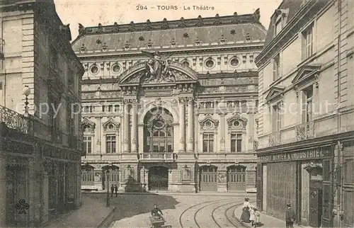 AK / Ansichtskarte Tours_Indre et Loire Theater Tours Indre et Loire