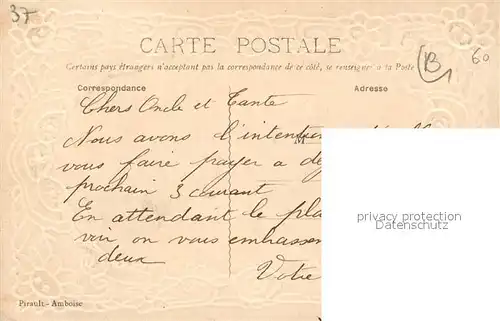 AK / Ansichtskarte Amboise Chateau Pont Amboise