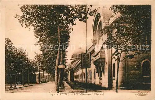 AK / Ansichtskarte Vichy_Allier Etablissement Thermal Vichy Allier