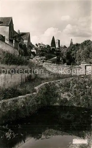 AK / Ansichtskarte Vezelay Chemin de ronde Vezelay