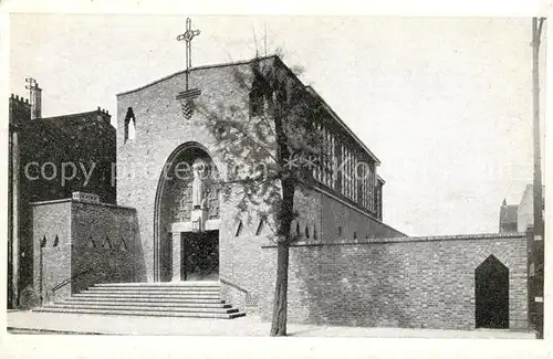 AK / Ansichtskarte Gennevilliers Sainte Jeanne dArc Facade et Profil sud Gennevilliers