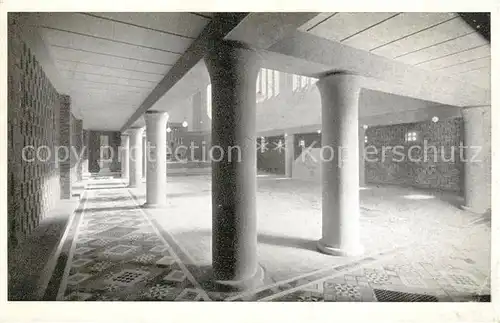 AK / Ansichtskarte Gennevilliers Chantier du Cardinal Verdier Deambulatoire Gennevilliers