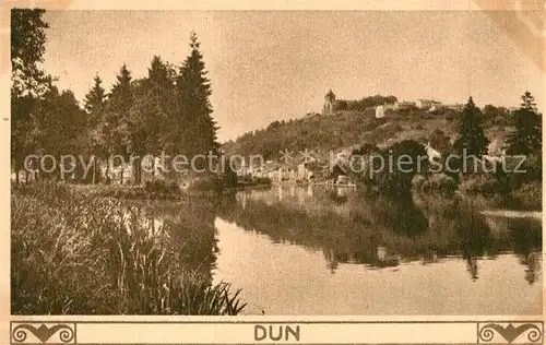 AK / Ansichtskarte Dun_Ariege Panorama Bords de la riviere Dun_Ariege