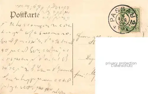 AK / Ansichtskarte Passau Panorama Zusammenfluss von Inn Donau und Ilz Passau