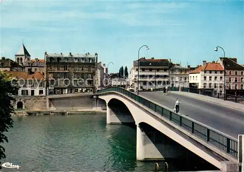 AK / Ansichtskarte Corbeil Essonnes Pont sur la Seine Corbeil Essonnes