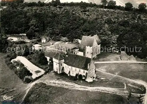 AK / Ansichtskarte Chemille sur Indrois Vue aerienne de la Couroirie Chartreuse du Liget Chemille sur Indrois