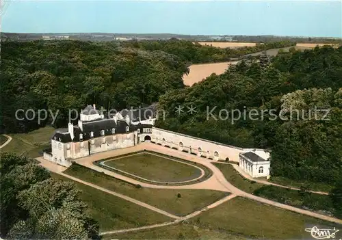 AK / Ansichtskarte Saint Paterne Racan Chateau d Hodebert vue aerienne Saint Paterne Racan