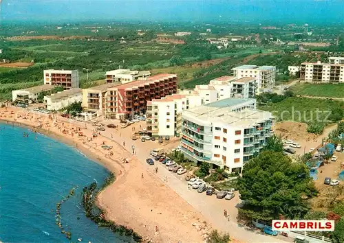 AK / Ansichtskarte Cambrils Playa Hoteles vista aerea Cambrils
