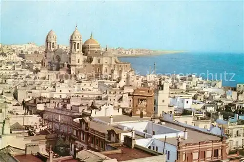 AK / Ansichtskarte Cadiz_Andalucia Vista parcial Cadiz Andalucia