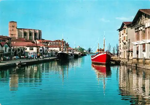 AK / Ansichtskarte Zumaya Ria y muelles 