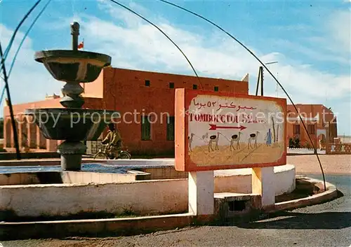 AK / Ansichtskarte Zagora_Maroc Brunnen 
