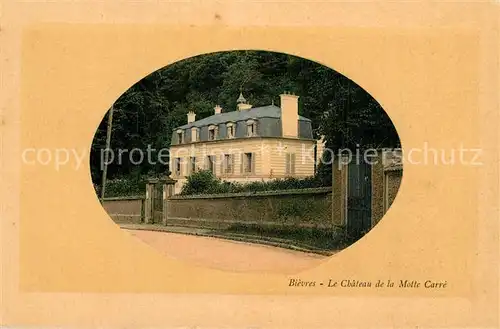 AK / Ansichtskarte Bievres_Essonne Chateau de la Motte Carr Bievres Essonne