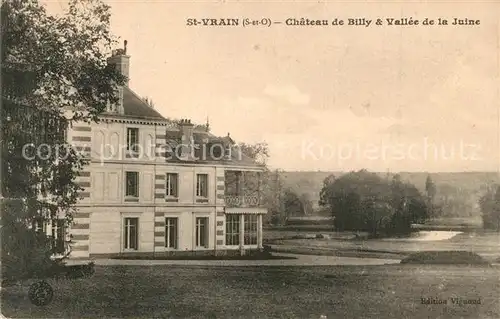 AK / Ansichtskarte Saint Vrain_Essonne Chateau de Billy  Saint Vrain Essonne