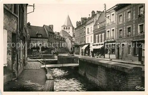AK / Ansichtskarte Montivilliers La Lezarde Rue Felix Faure Montivilliers