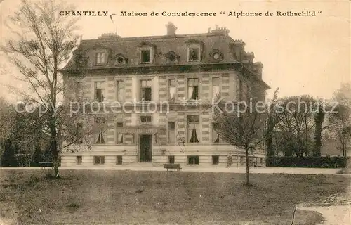 AK / Ansichtskarte Chantilly_Oise Maison de Convlescence Alphonse de Rothschild 
