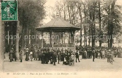 AK / Ansichtskarte Beauvais Place du Jeu de Paume Beauvais