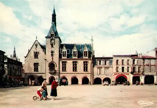 AK / Ansichtskarte Libourne Place Abel Surchamp Hotel de Ville  Libourne