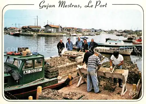 AK / Ansichtskarte Gujan Mestras Port Ostreicole  Gujan Mestras