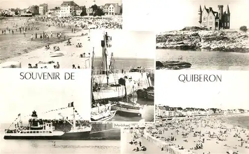 AK / Ansichtskarte Quiberon_Morbihan Vue partielle Quiberon Morbihan