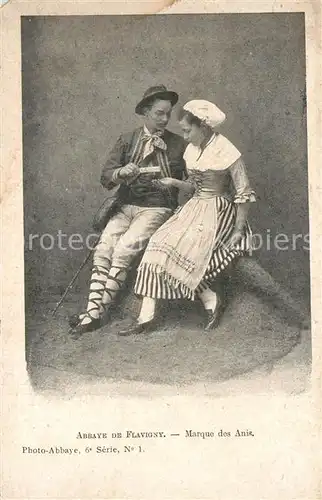 AK / Ansichtskarte Flavigny_Marne Abbaye de Flavigny Marque des Anis Flavigny_Marne