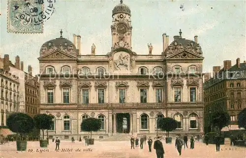 AK / Ansichtskarte Lyon_France Hotel de Ville Lyon France