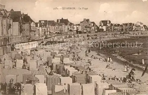 AK / Ansichtskarte Quiberon_Morbihan La Plage Quiberon Morbihan